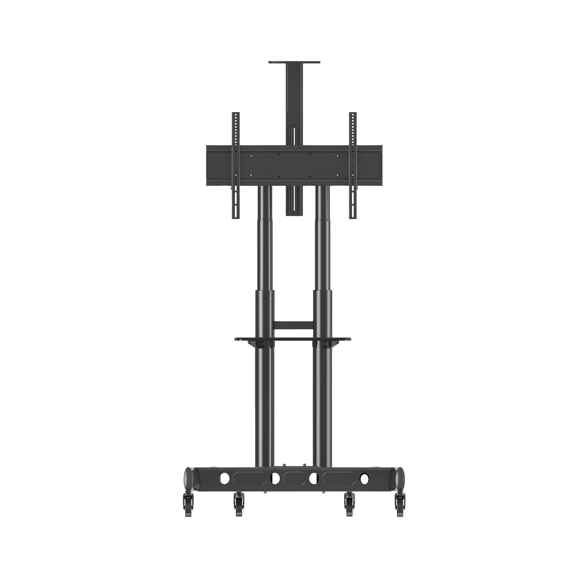 AVA1800-70-1PNB|Soporte de Pantalla con Ruedas / Compatible con Monitores de 43"a 90" / Base para Colocar Accesorios Adicionales / Vesa 200*200 - 800*500/ Carga m?íxima: 90.9Kg (200Lbs)